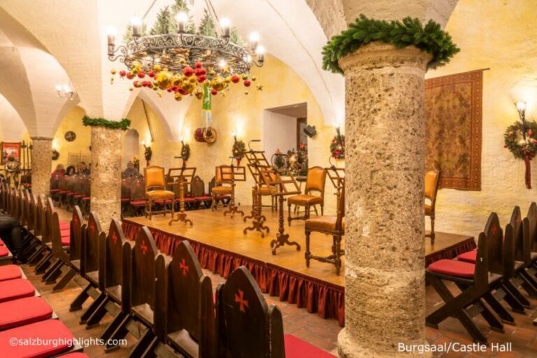 Salzburg: Best of Mozart Fortress Concert - Getting to Hohensalzburg: funicular first, photos second