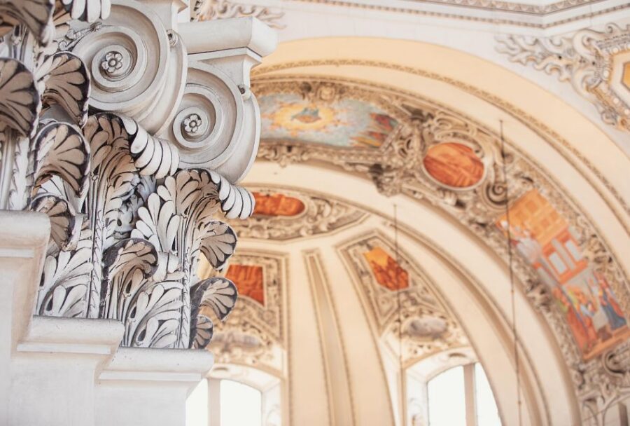 Salzburg Cathedral: Guided Tour with Entry Ticket - Finishing in the Romanesque crypt with modern art